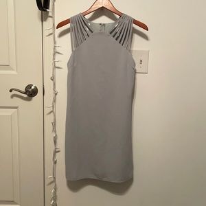 Strappy, form fitting, formal dress